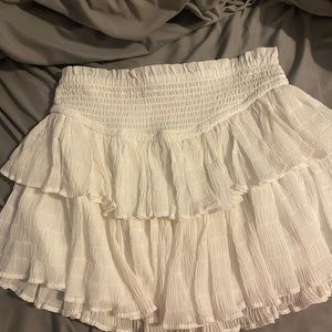 White Brand new skirt from forever 21